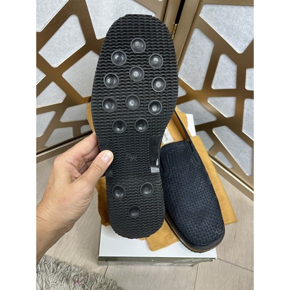 Mezlan Loafer Slip On Casual Dress Shoes Men Sz 10 Perforated Suede Leather main image 9